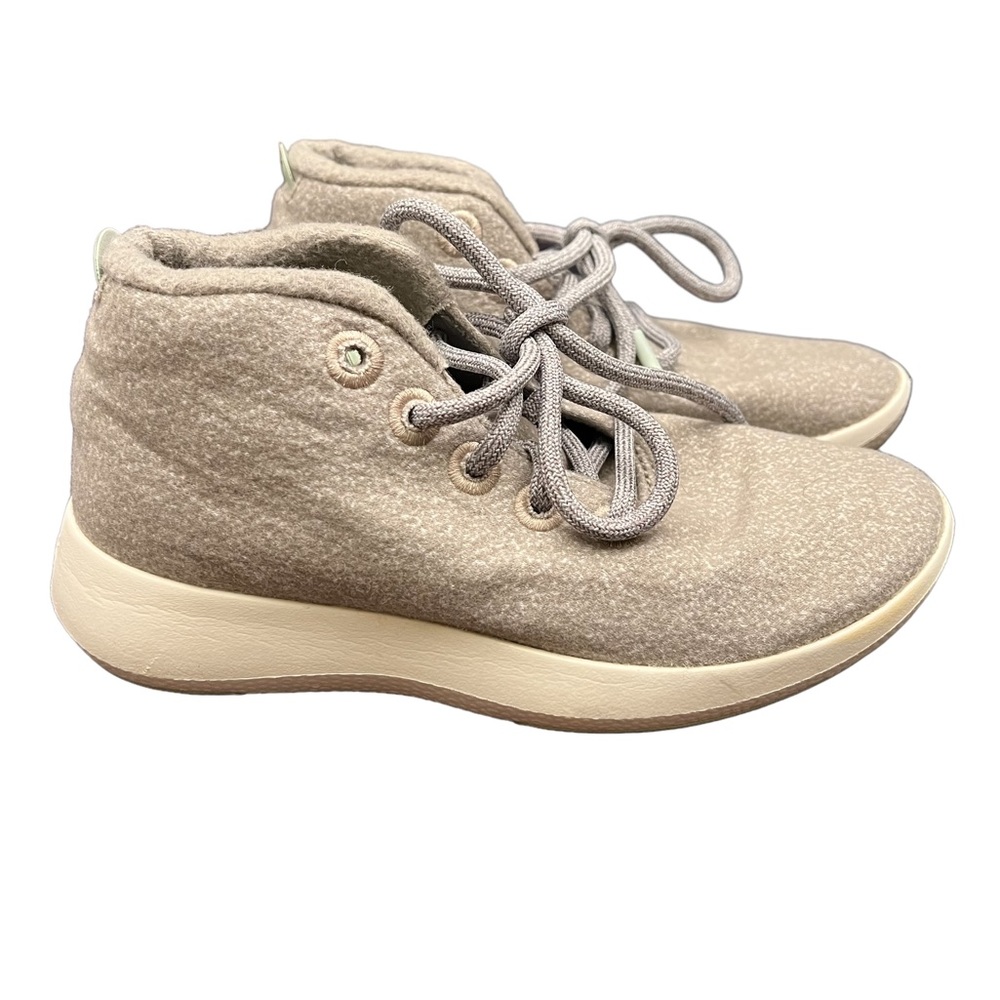 EUC allbirds Wool Runner-up Mizzle, Fog, sz 6